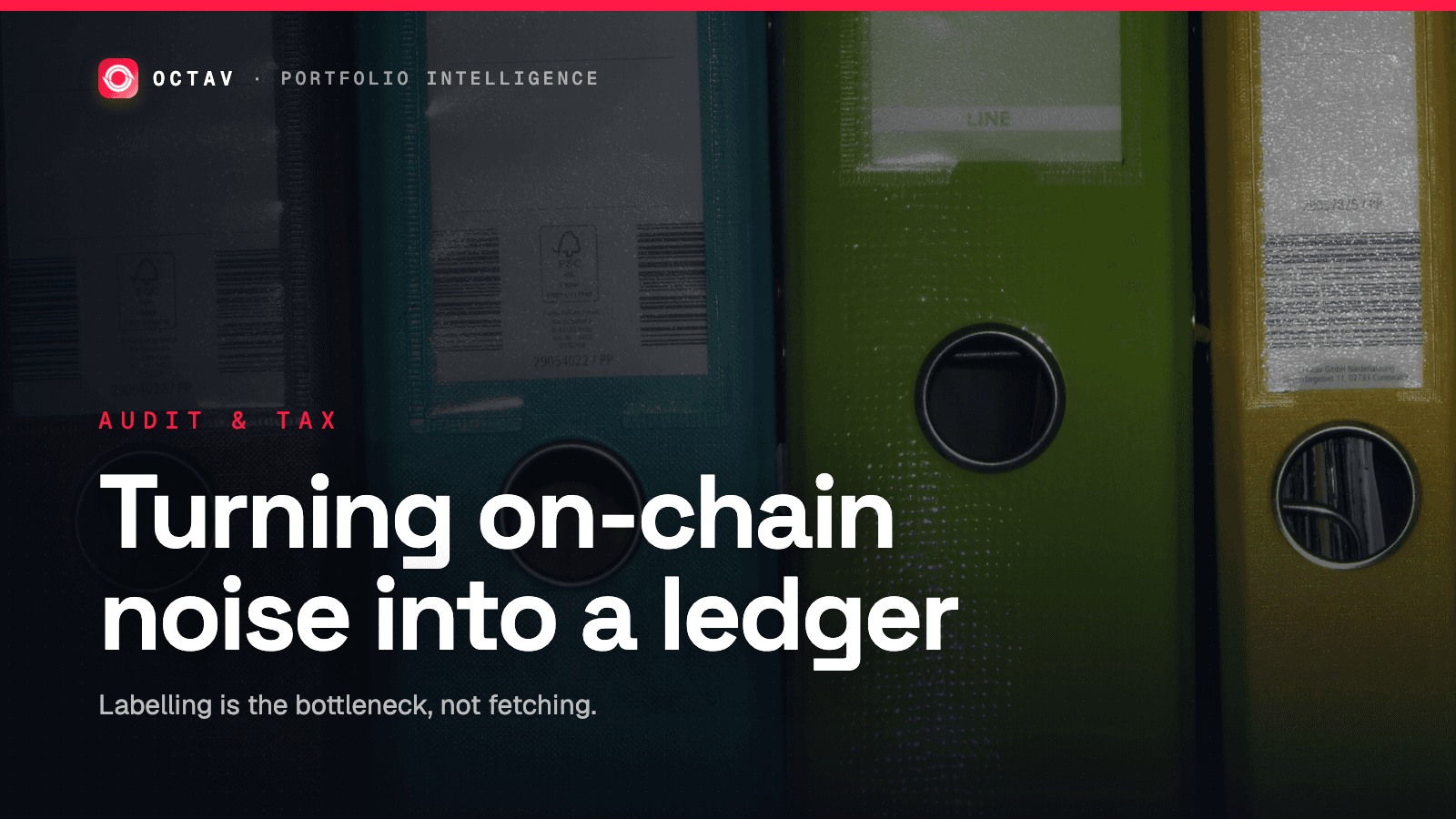 Banner: Turning on-chain noise into a ledger