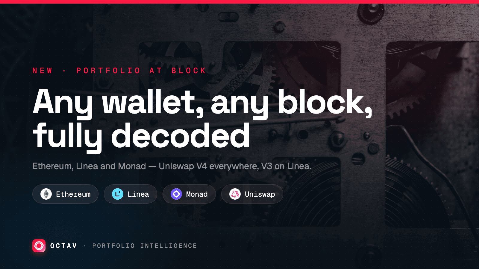 Banner: query any block, on Ethereum, Linea and Monad